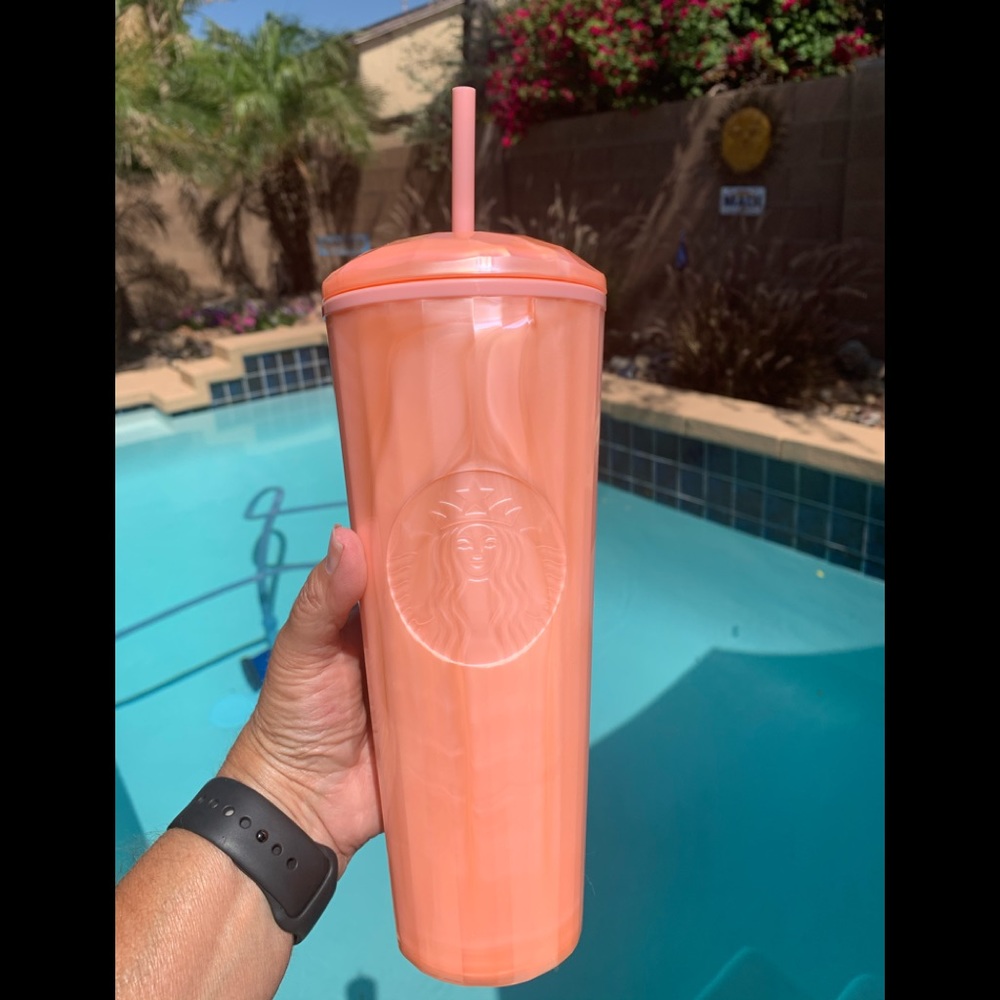 Starbucks summer 2021 Venti Pink pearl dome